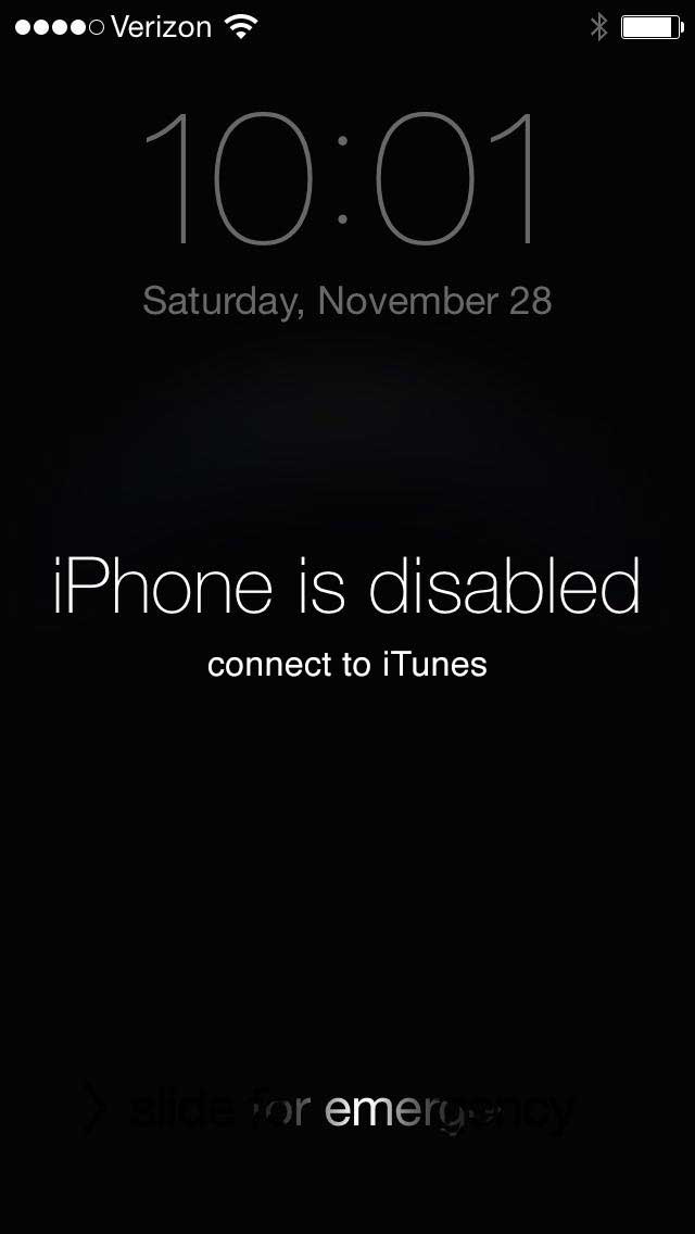 My iPhone Is Disabled. Connect To iTunes? Here's The Fix!