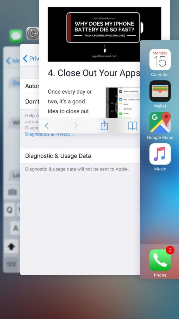 Is Closing iPhone Apps A Bad Idea? No, And Here's Why.