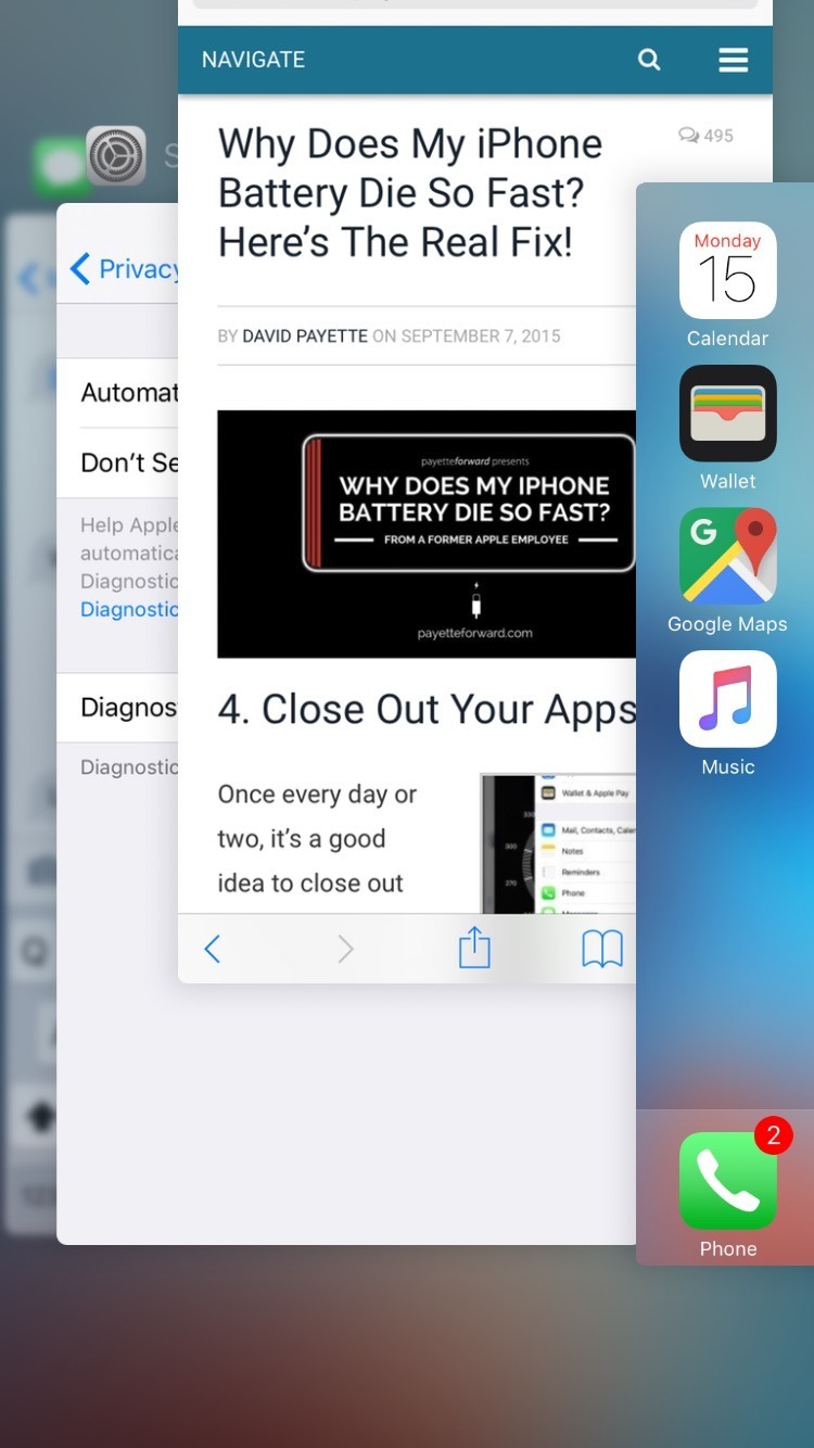 Is Closing iPhone Apps A Bad Idea? No, And Here's Why.