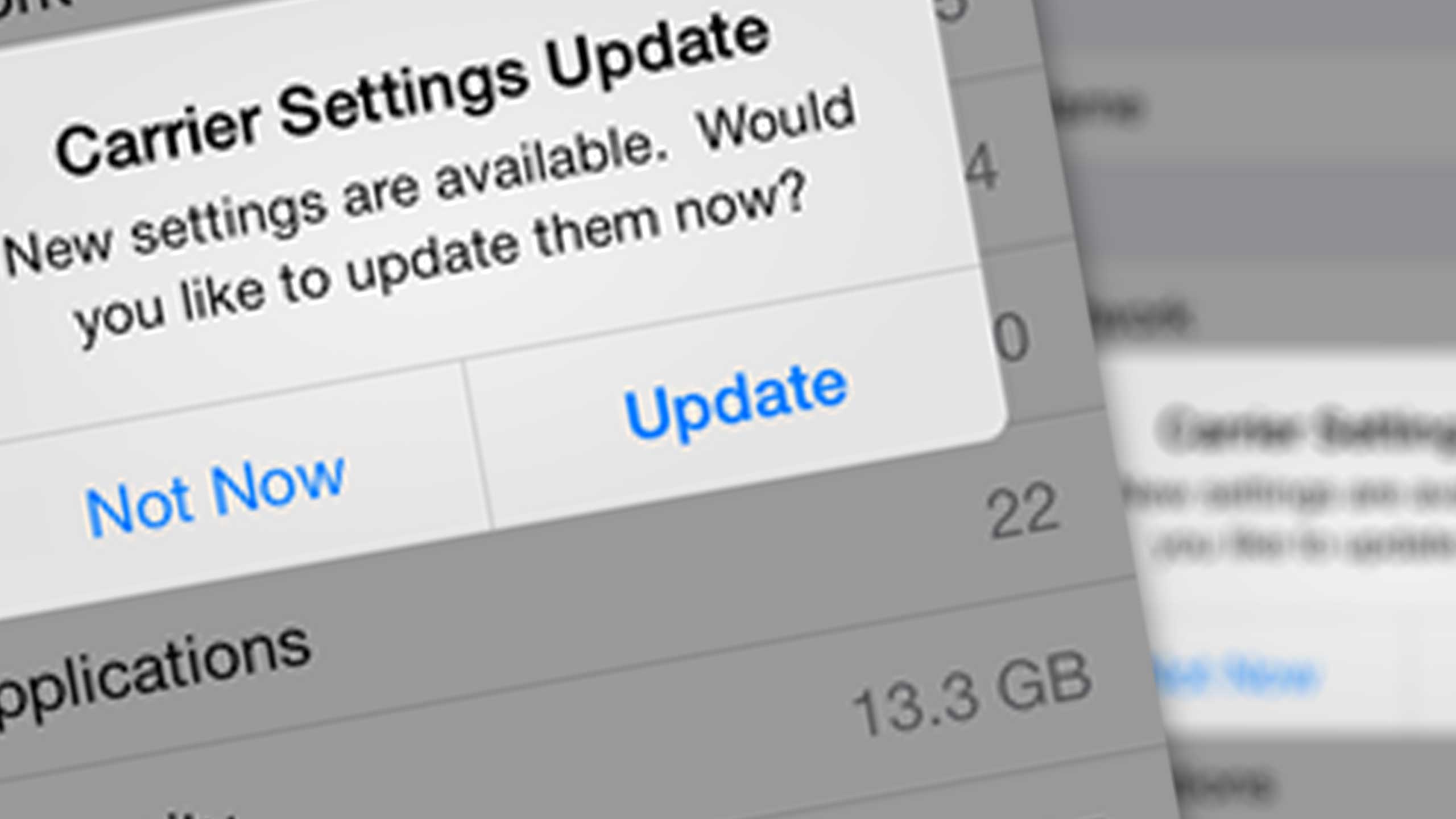 What Is "Carrier Settings Update" On An iPhone? Here's The Truth!