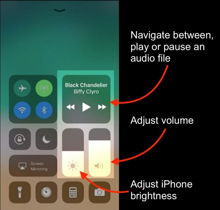 How To Use The New iPhone Control Center For iOS 11