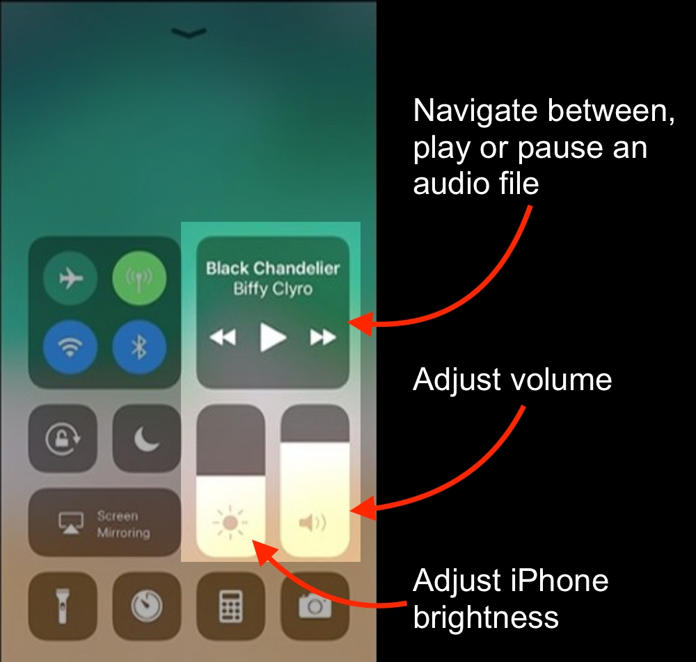 How To Use The New IPhone Control Center For IOS 11