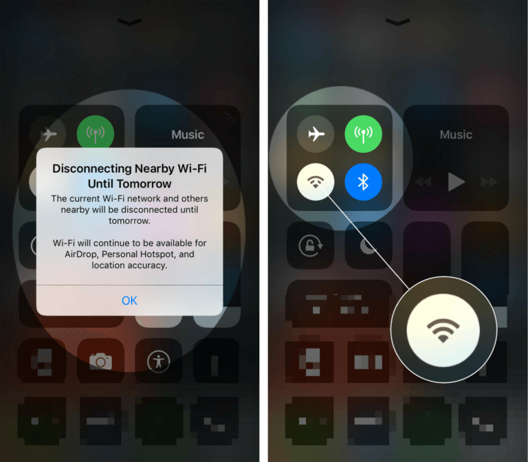 What Does "Disconnecting Nearby Wi-Fi Until Tomorrow" Mean? | PF