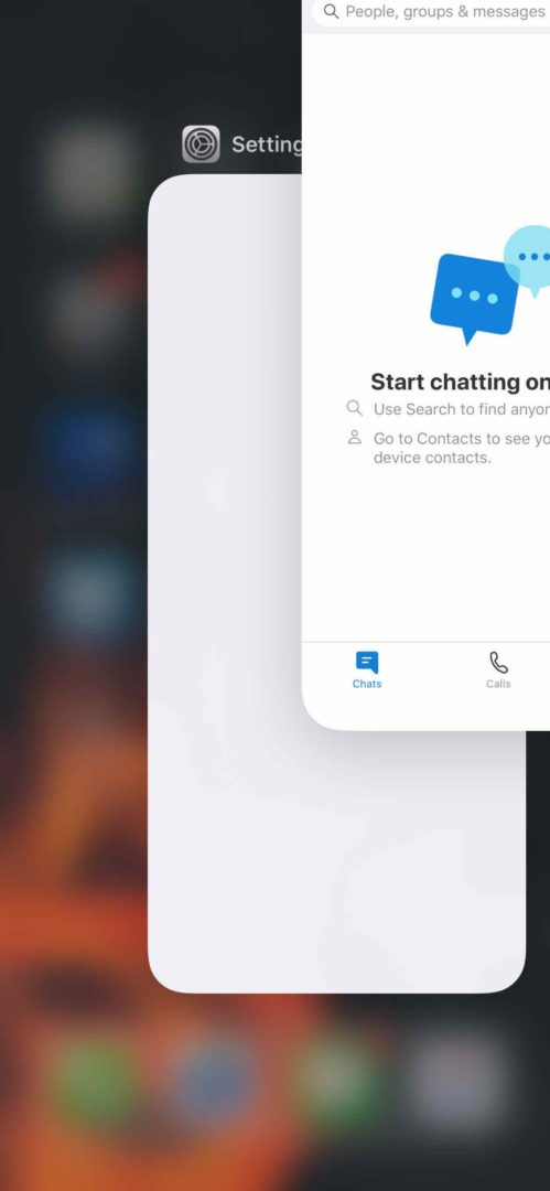 skype for iphone x