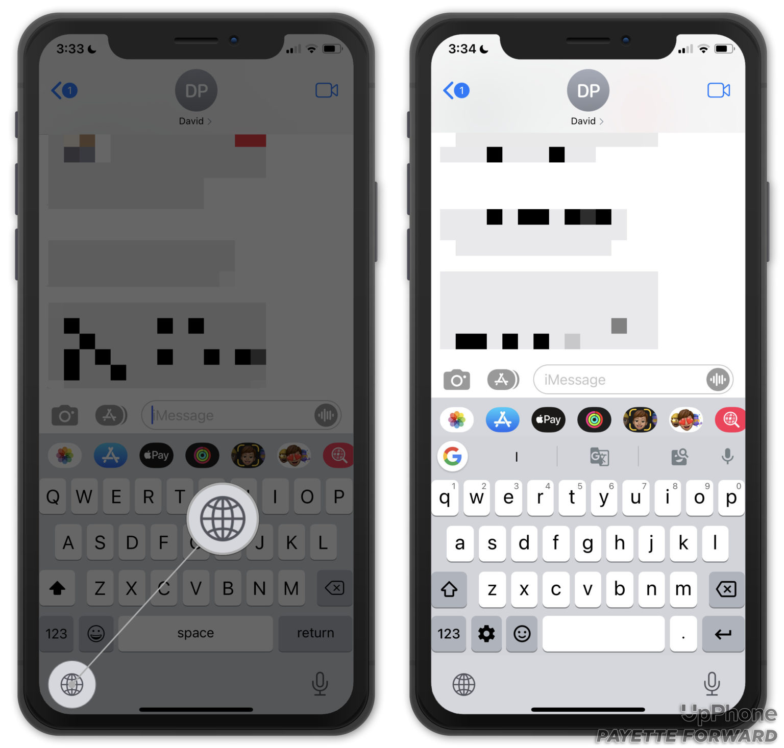 gboard on iphone